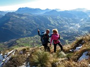 19 Sul sentiero 'Canalino dei Sassi', vista sulla valle